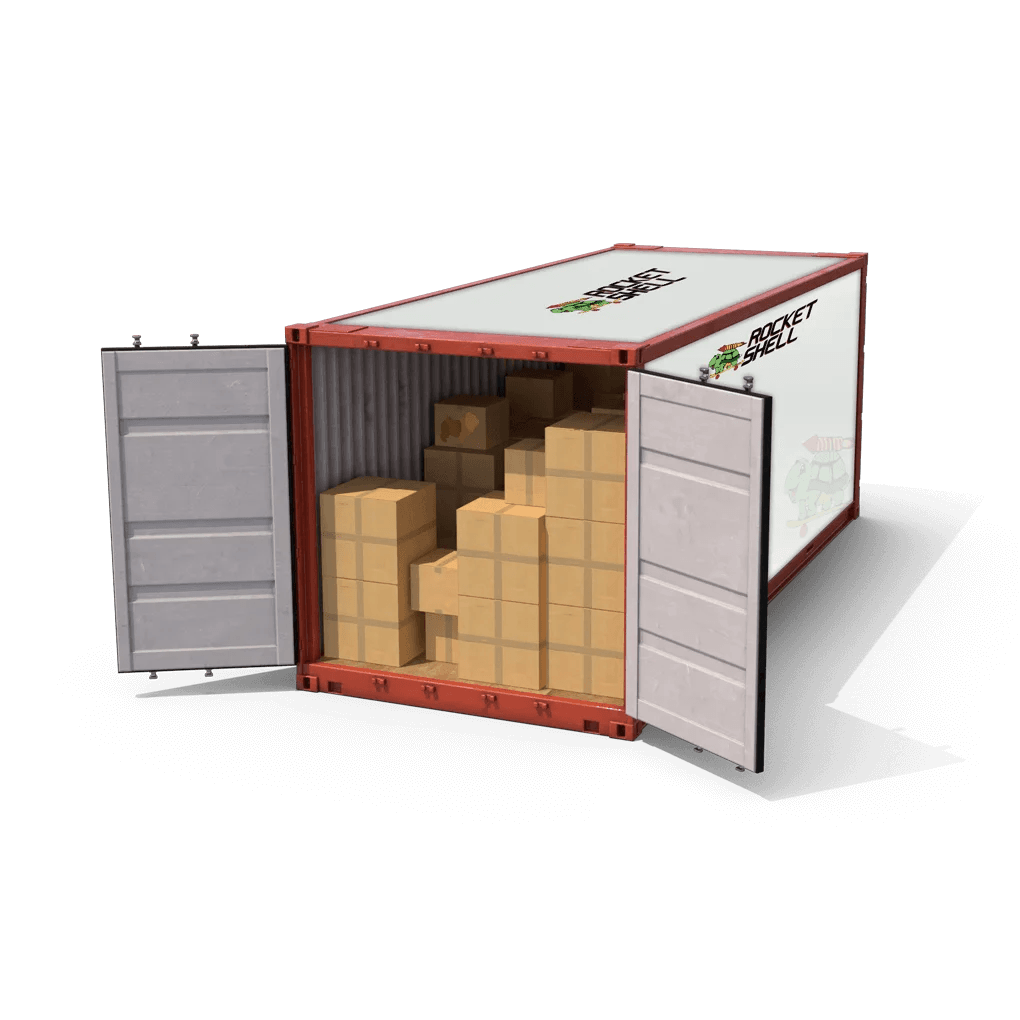 8x8x16 portable storage container